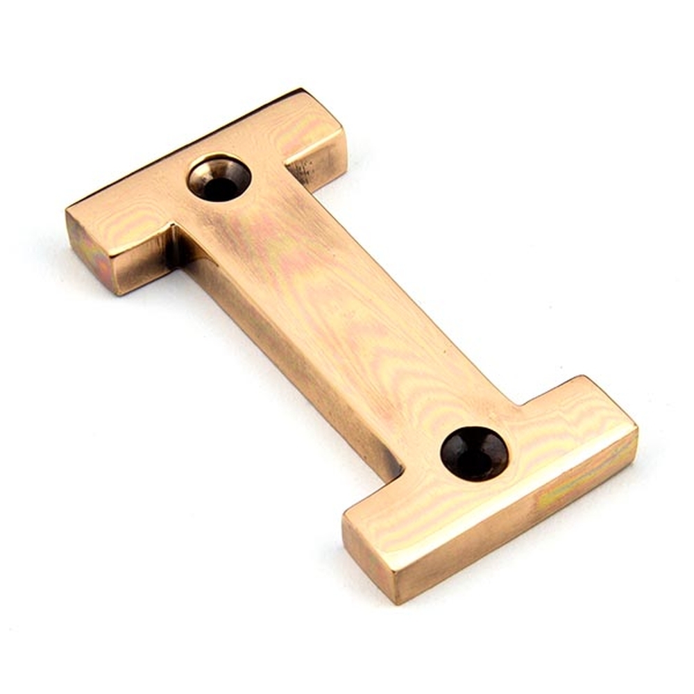 92031I • 78mm • Polished Bronze • From The Anvil Letter I