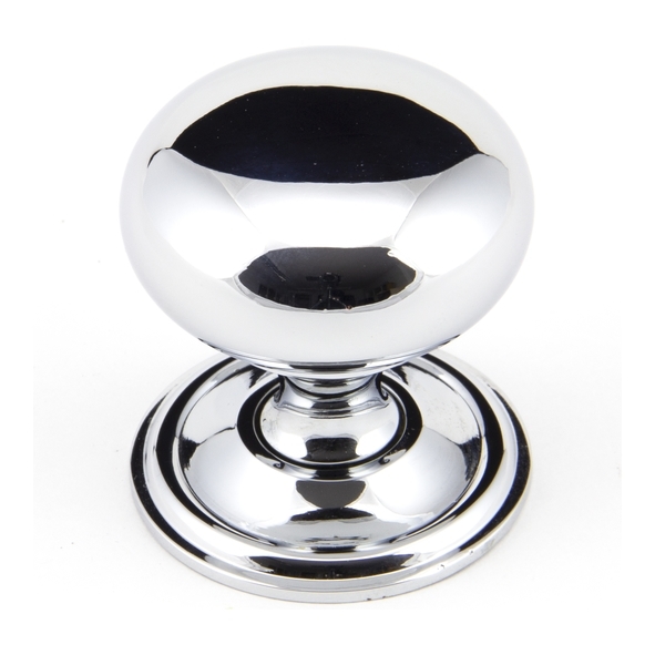 92031 • 38mm • Polished Chrome • From The Anvil Mushroom Cabinet Knob