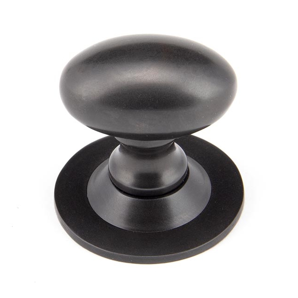 92036  33 x 22mm  Aged Bronze  From The Anvil Oval Cabinet Knob