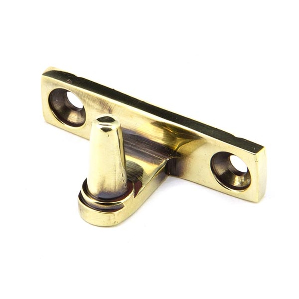 92038 • 48 x 12 x 4mm • Aged Brass • From The Anvil Cranked Stay Pin