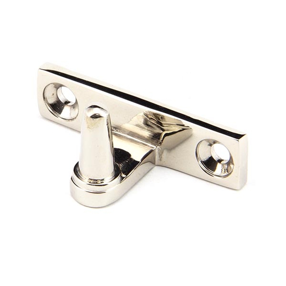 92039 • 48 x 12 x 4mm • Polished Nickel • From The Anvil Cranked Stay Pin