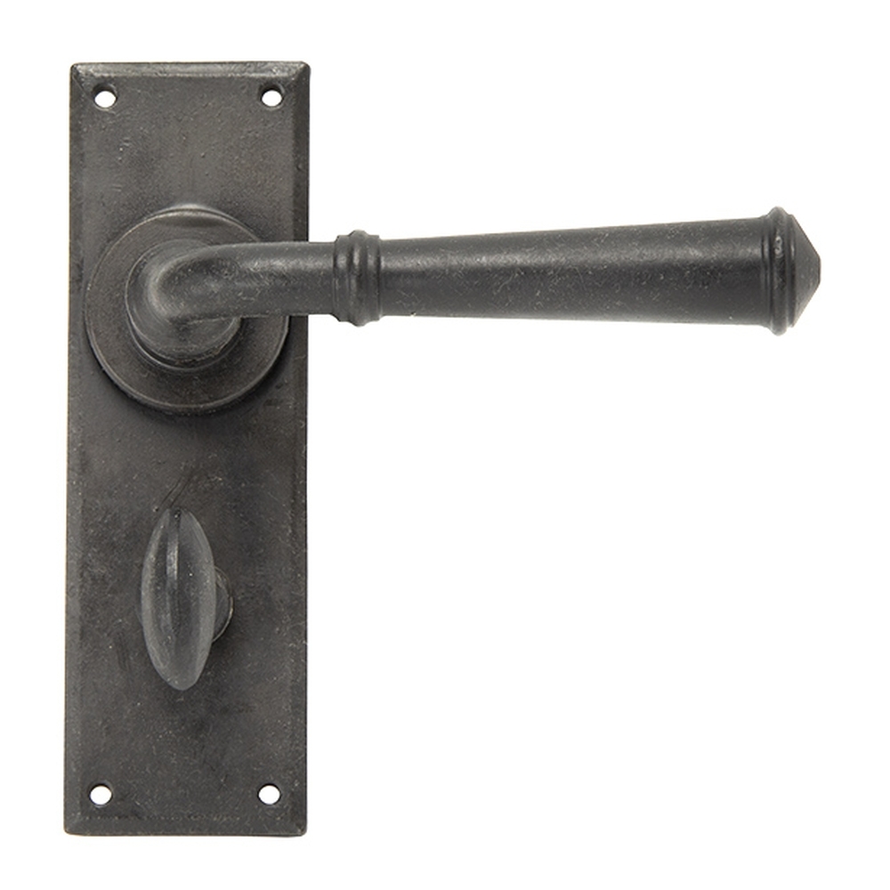 92053  152 x 48 x 5mm  External Beeswax  From The Anvil Regency Lever Bathroom Set