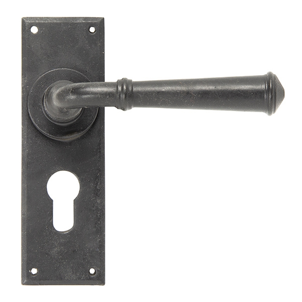 92054  152 x 48 x 5mm  External Beeswax  From The Anvil Regency Lever Euro Lock Set