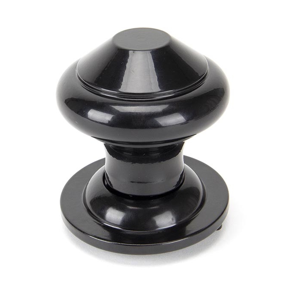 92070  75mm  Black  From The Anvil Regency Centre Door Knob