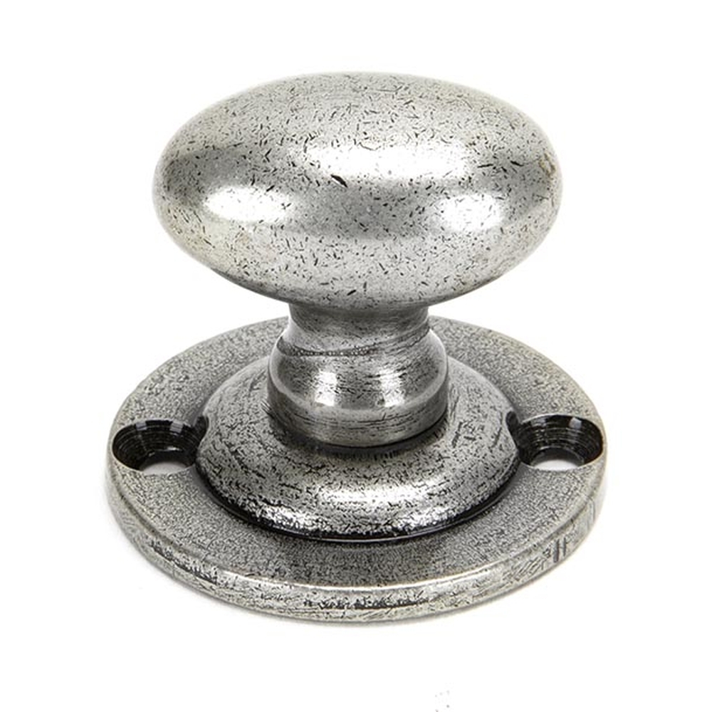 92129  40 x 3mm  Pewter Patina  From The Anvil Oval Rack Bolt