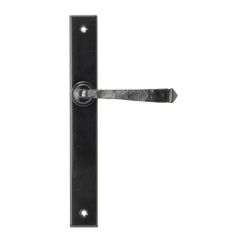 92133  242 x 32 x 13mm  Black  From The Anvil Avon Slimline Lever Latch Set