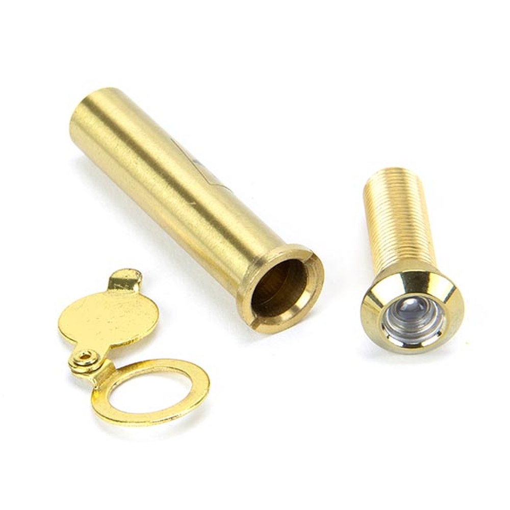 92150  12mm  Lacquered Brass  From The Anvil Door Viewer 180 [55-75mm Door]