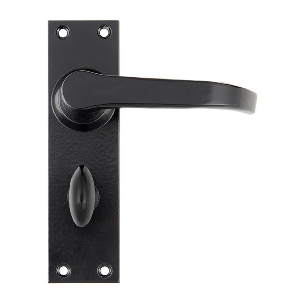 92161  154 x 42 x 5mm  Black  From The Anvil Deluxe Lever Bathroom Set