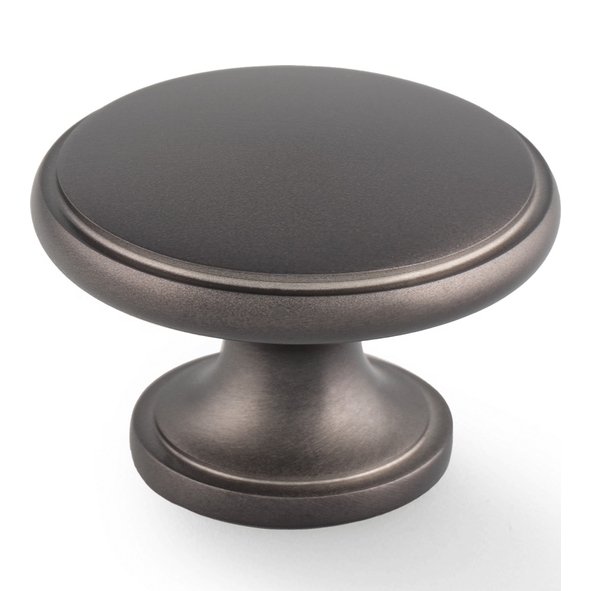 AW849-38-DBZ • 38mm • Dark Bronze • Alexander & Wilks Cambridge Solid Brass Cabinet Knob