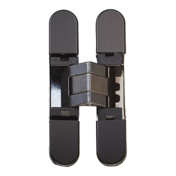 CI000929VNO00  76 x 14mm  Matt Black  Eurospec Concealed 3D Adjustable Cabinet Hinge