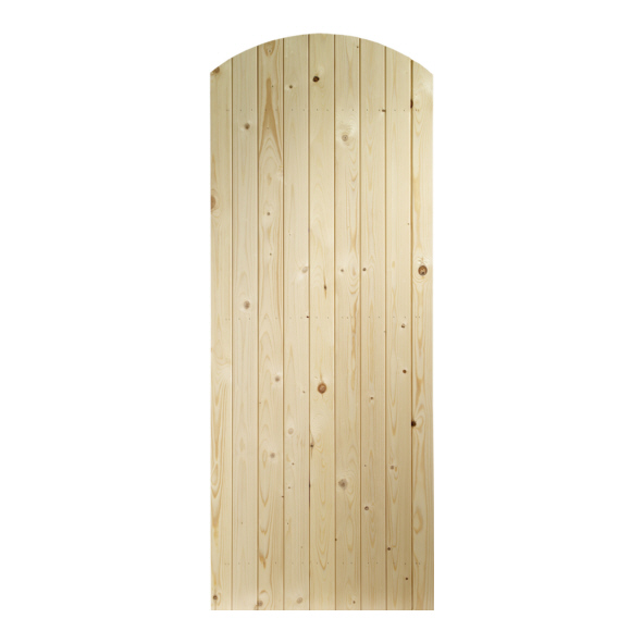 XL Joinery External Pine Ledged & Braced Arched Top Gates