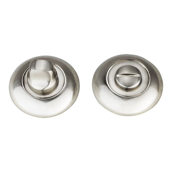 FWCRTT-PC  Polished Chrome  Fortessa Bevelled Round Bathroom Turns With Releases