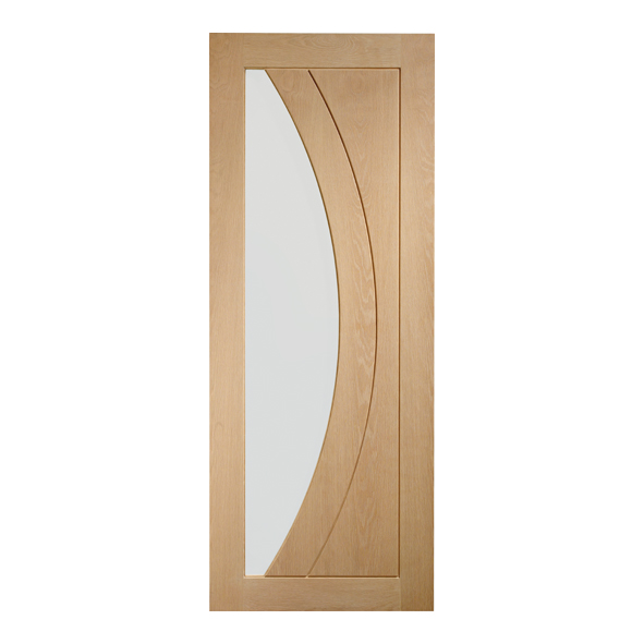 XL Joinery Internal Oak Salerno Doors [Clear Glass]