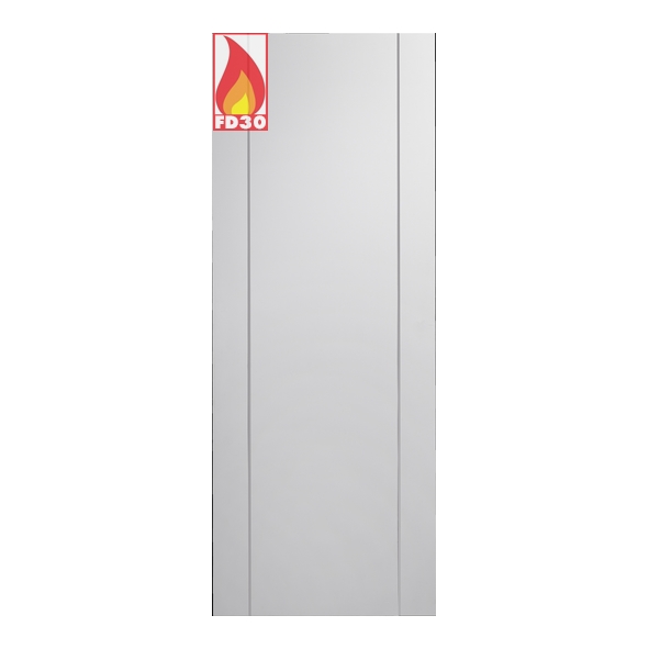 XL Joinery Internal White Forli Pre-Finished FD30 Fire Doors