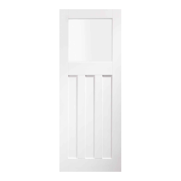 XL Joinery Internal White Primed DX Doors [Obscure Glass]