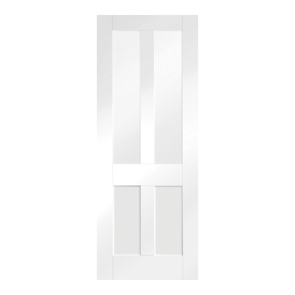 XL Joinery Internal White Primed Malton Shaker Doors [Clear Glass]