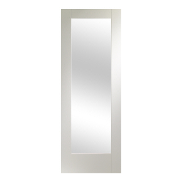 XL Joinery Internal White Primed Pattern 10 Doors [Clear Glass]