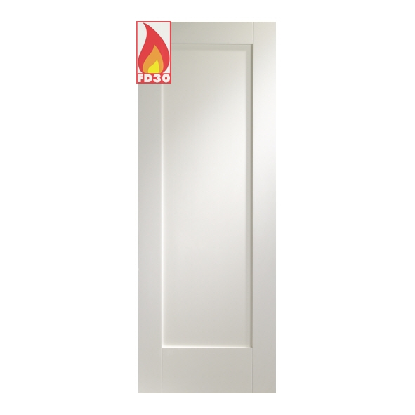 WPP1032-FD  2032 x 813 x 44mm [32]  Internal White Primed Pattern 10 FD30 Fire Door
