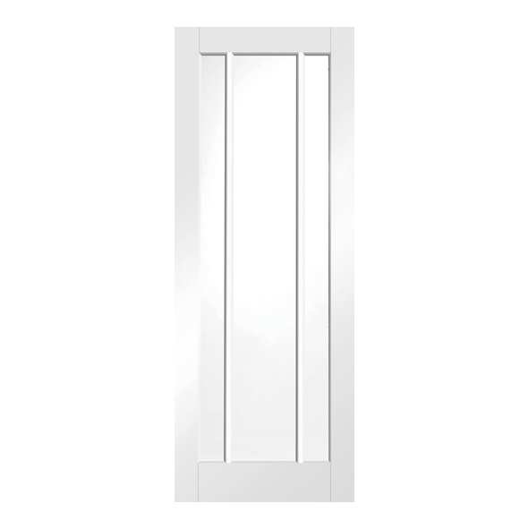 XL Joinery Internal White Primed Worcester Doors [Clear Glass]