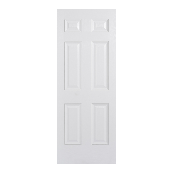 LPD External GRP White Colonial Door