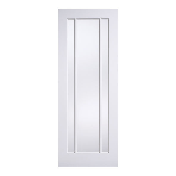 LPD Internal White Primed Lincoln Doors [Clear Glass]