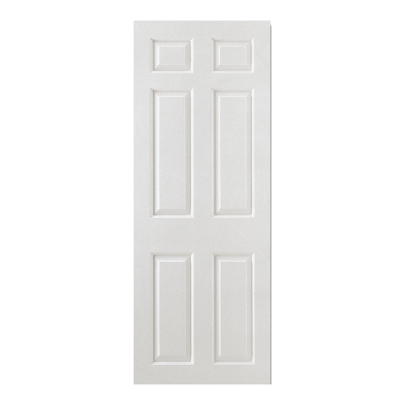 LPD Internal White Primed Smooth Moulded 6P Doors