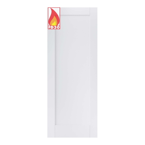 LPD Internal White Primed Pattern 10 1P FD30 Fire Doors