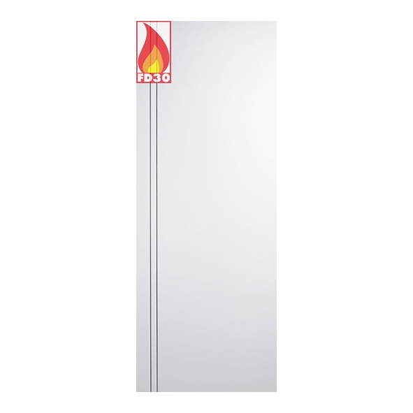 SIEWHIFC30  1981 x 762 x 44mm [30]  LPD Internal Prefinished White Sierra Blanco FD30 Fire Door