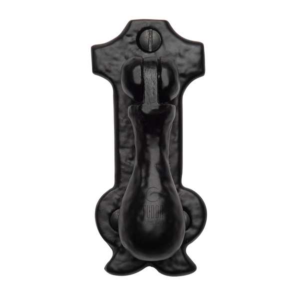 TC549  80 x 36mm  Antique Black Iron  Heritage Brass Gothic Drop Cabinet Pull Handle