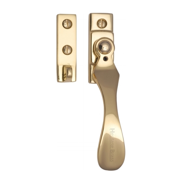 V1005-PB • Polished Brass • Heritage Brass Wedge Pattern Casement Fastener