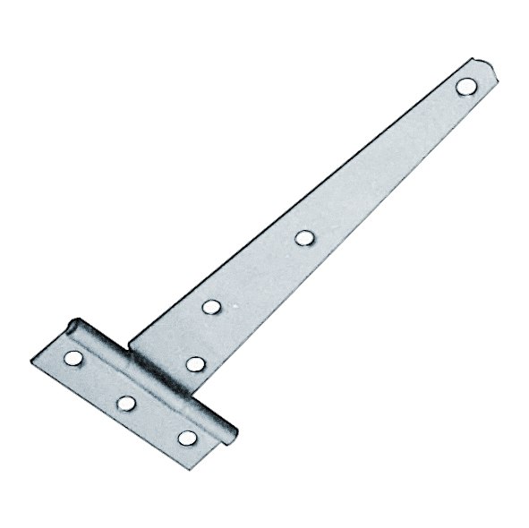 121/A-100-ZP  100mm  Zinc Plated [Up to 300mm wide leaf]  Light Duty Steel Tee Hinges