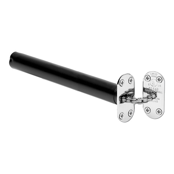 R21.CP  Radius Plate  Polished Chrome  Perko Extended Single Chain Concealed Door Closer
