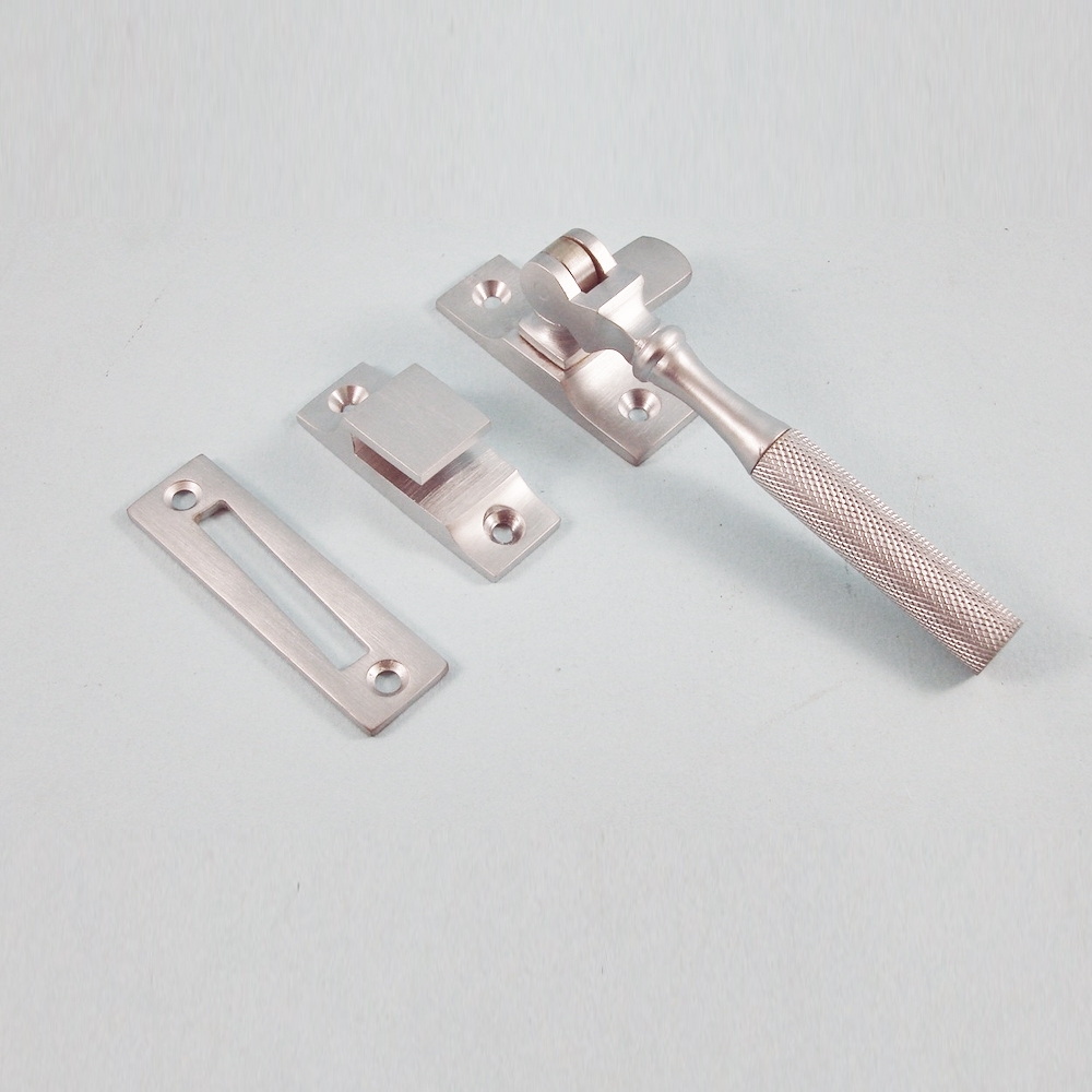 THD077/SCP  Satin Chrome  Knurled Casement Fastener