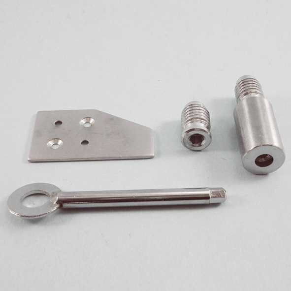 THD085/SCP  028mm  Satin Chrome  Deluxe Surface Sash Stop