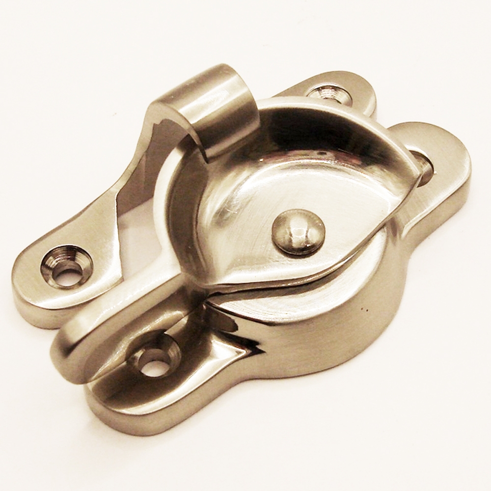 TWC002/SNP  Non-Locking  Satin Nickel  Forged Fitch Sash Fastener