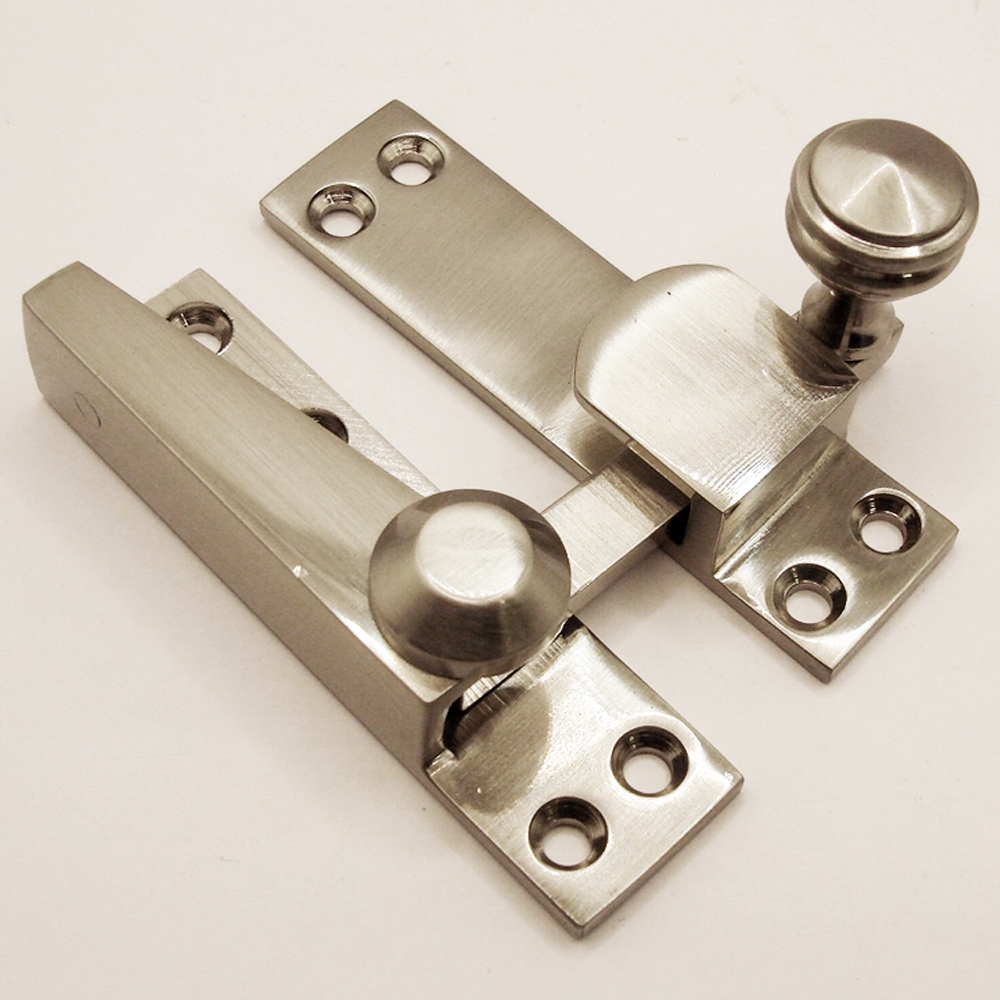 TWC003/SNP  Non-Locking  Satin Nickel  Forged Straight Arm Sash Fastener