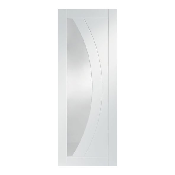 XL Joinery Internal White Primed Salerno Doors [Clear Glass]