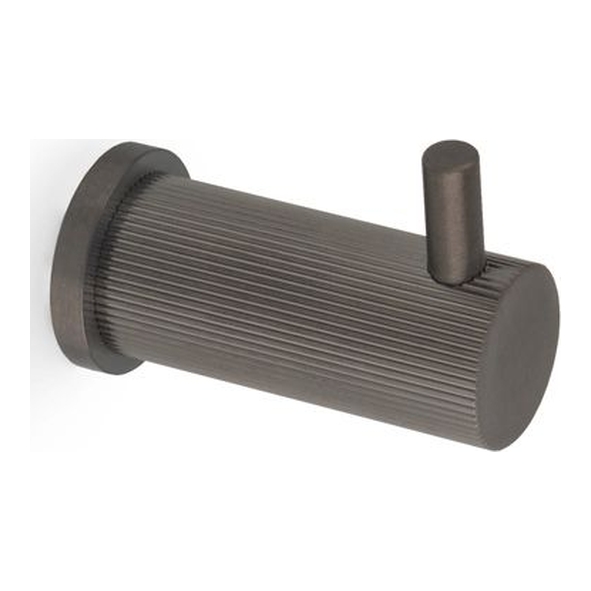 AW776DBZPVD • Dark Bronze PVD • Alexander & Wilks Reeded Coat Hook