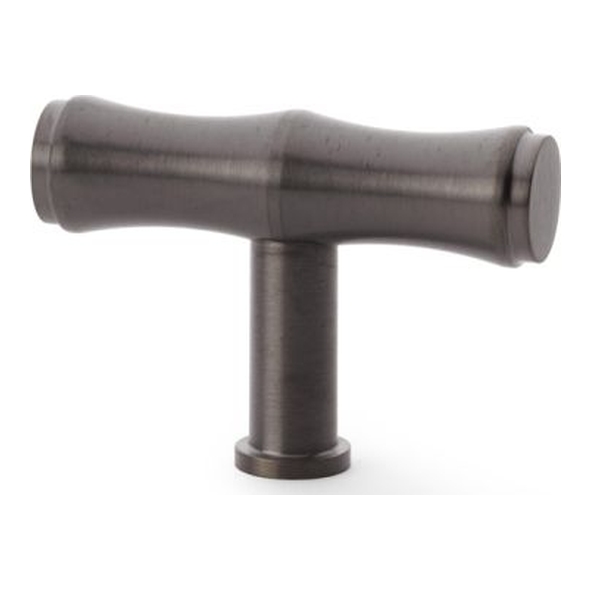 AW801B-55-DBZPVD  55mm  Dark Bronze  Alexander & Wilks Bamboo T-Bar Cabinet Knob