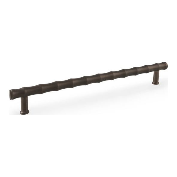 AW809B-224-DBZPVD • 224mm c/c • Dark Bronze PVD • Alexander & Wilks Bamboo T-Bar Cabinet Pull Handle