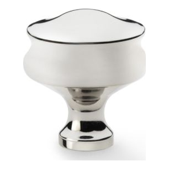 AW831-32-PN • Polished Nickel • Alexander & Wilks Harris Cabinet Knob