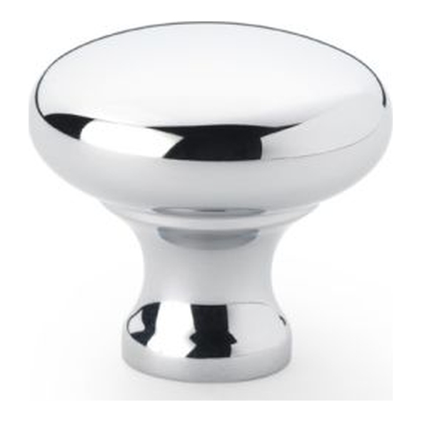 AW836-32-PC • 32mm • Polished Chrome • Alexander & Wilks Wade Round Cabinet Knob