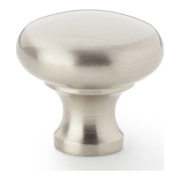 AW836-32-SN • 32mm • Satin Nickel • Alexander & Wilks Wade Round Cabinet Knob