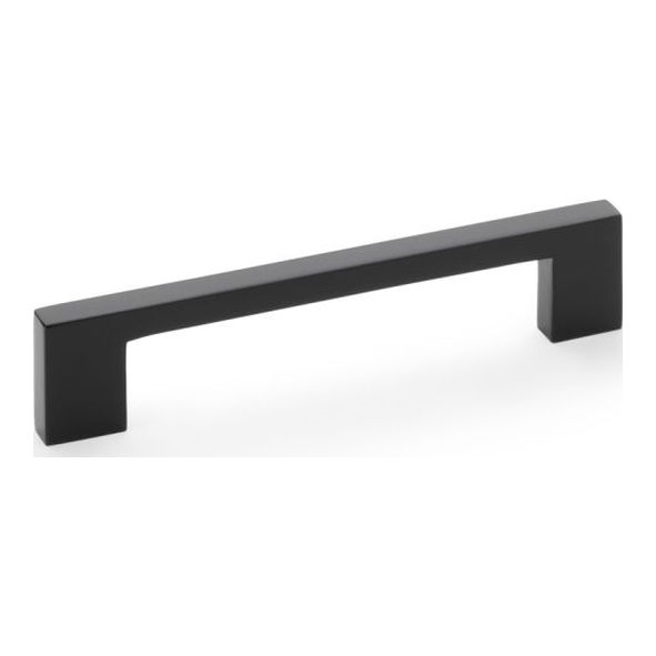 AW837-128-BL • 128mm • Black • Alexander & Wilks Marco Cabinet Pull