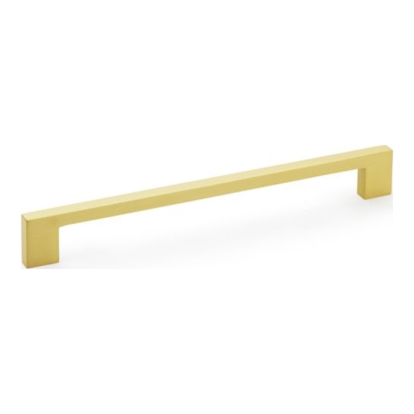 AW837-224-SB • 224mm • Satin Brass • Alexander & Wilks Marco Cabinet Pull