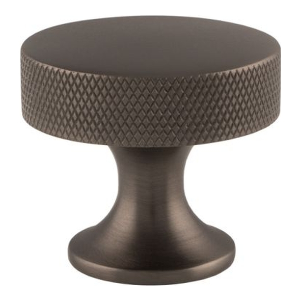 AW841-38-DBZ • 38mm • Dark Bronze • Alexander & Wilks Berlin Knurled Cabinet Knob