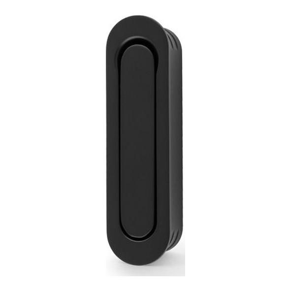 AW991BL • 70 x 19mm • Black • Alexander and Wilks Radius Sliding Door Edge Pull