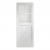 XL Joinery Internal White Primed Cottage Doors [Clear Glass] - view 1